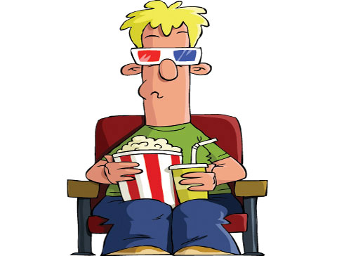 Английские слова на тему отдых и развлечения. Картинка к слову: cinema