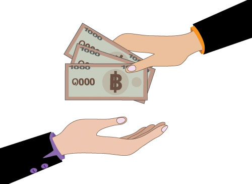Английские слова на тему деньги. Картинка к слову: lend