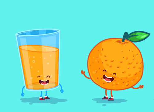 Английские слова на тему ресторан. Картинка к слову: juice
