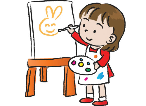 Английские слова на тему отдых и развлечения. Картинка к слову: painting